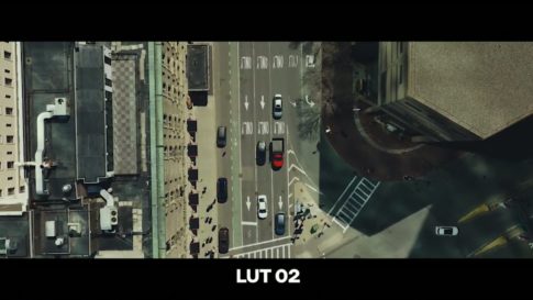 Кадр видео после цветокоррекции LUT для кино вариант 4