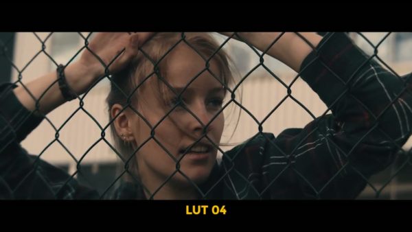 Кадр видео после цветокоррекции LUT для кино вариант 7