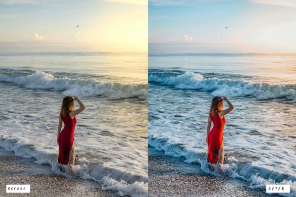 Фотография с цветокоррекцией из набора кинематографичные пресеты для путешествий
