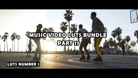 Постер набора Кино-LUT для клипов и кино Music Video Grading