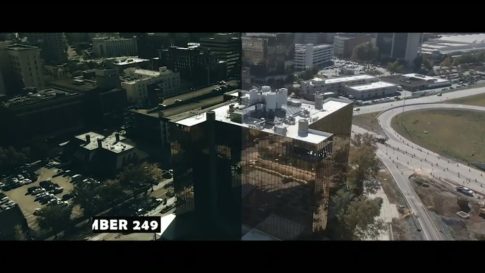 Кадр видео после цветокоррекции LUT для кино вариант 4
