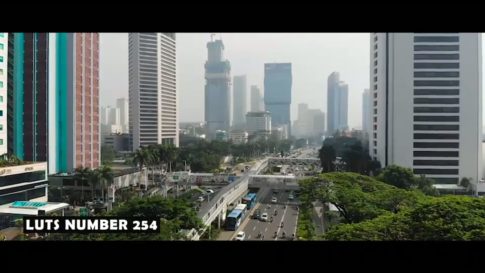Кадр видео после цветокоррекции LUT для кино вариант 6