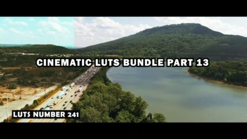 Постер набора Кино-LUT для профессиональных видеопроектов Professional Cin