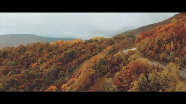 Кадр видео после цветокоррекции LUT для кино вариант 8