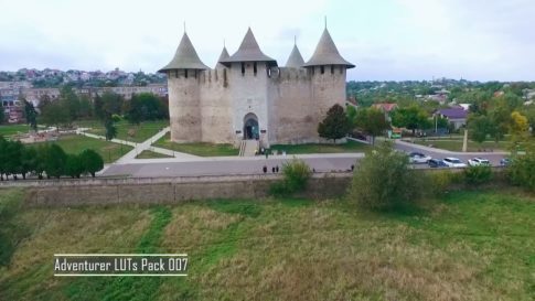 Кадр видео после цветокоррекции LUT для кино вариант 2