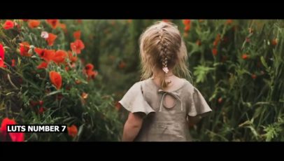 Кадр видео после цветокоррекции LUT для золотой час вариант 5