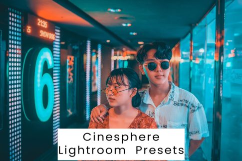 Обложка набора пресетов Cinesphere для Lightroom