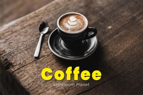 Обложка набора пресетов Coffee для Lightroom