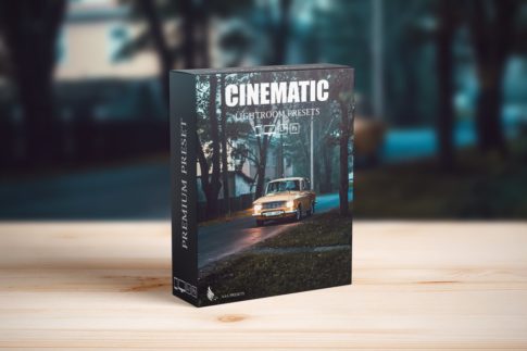 Обложка набора пресетов Cinematic Collection для Lightroom