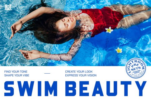 Пример обработки набором Swim Beauty из коллекции Лето и море
