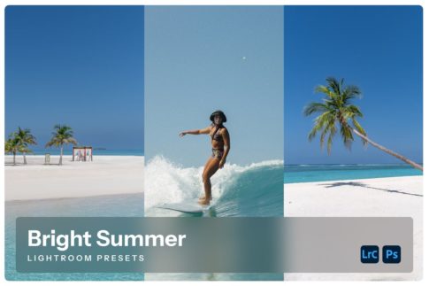 Пример обработки набором Bright Summer из коллекции Лето и море