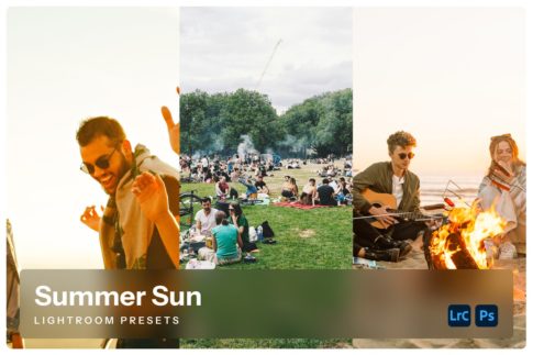 Пример обработки набором Summer Sun из коллекции Лето и море