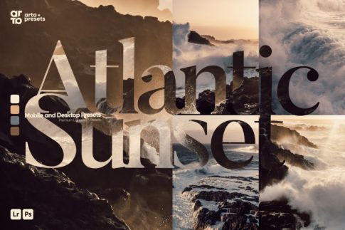 Пример обработки набором ARTA Atlantic Sunset for из коллекции Лето и море