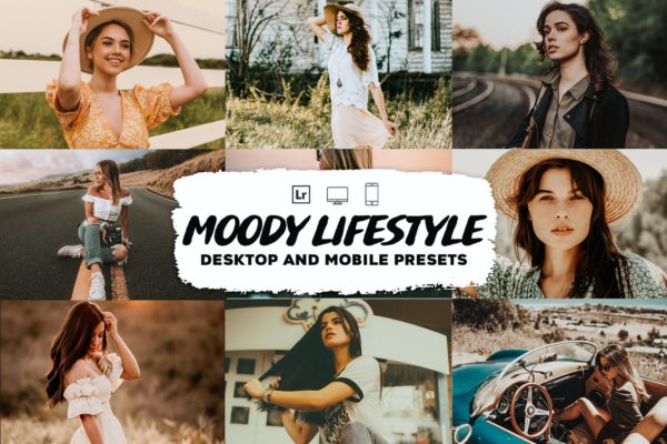 Пример обработки набором Moody Lifestyle из коллекции сборник стилей