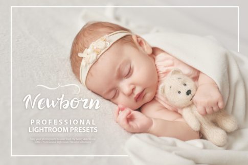 Пример обработки набором 50 Newborn из коллекции сборник стилей