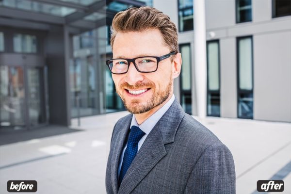 Пример обработки фото пресетом Corporate в Lightroom, кадр 3