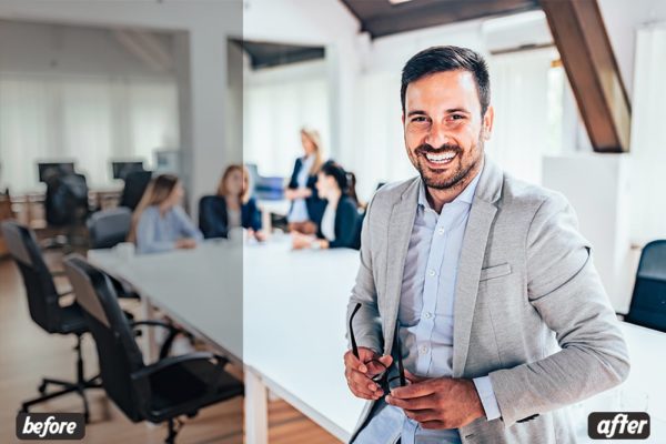 Пример обработки фото пресетом Corporate в Lightroom, кадр 5