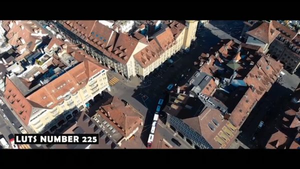 Кадр видео после цветокоррекции LUT для дрон вариант 2