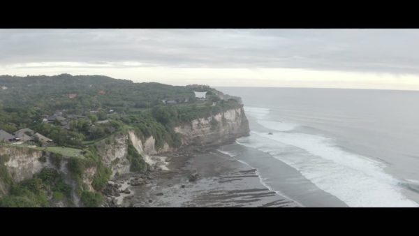 Пример работы LUT из набора LUT для дрона и аэросъёмки пейзажей Cinematic Drone Aer