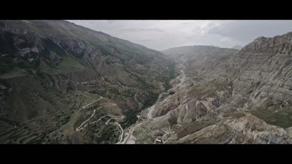 Кадр видео после цветокоррекции LUT для дрон вариант 8