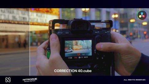 Кадр видео после цветокоррекции LUT для коррекция вариант 5