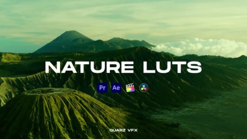 Кадр видео после цветокоррекции LUT для природа вариант 8