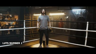 Постер набора LUT для тренировок и зала видео Gym Workout