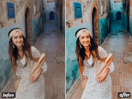 Пример обработки фото пресетом Morocco в Lightroom, кадр 4