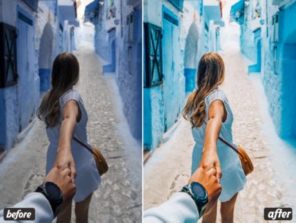 Пример обработки фото пресетом Morocco в Lightroom, кадр 6