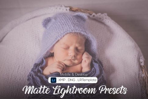 Обложка набора пресетов Matte для Lightroom
