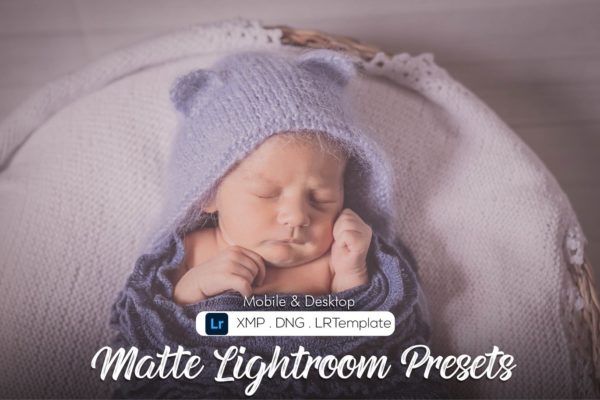 Обложка набора пресетов Matte для Lightroom