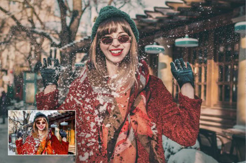 Пример обработки фото пресетом Matte в Lightroom, кадр 4