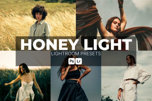 Обложка набора пресетов Honey Light Lightroom Preses для Lightroom