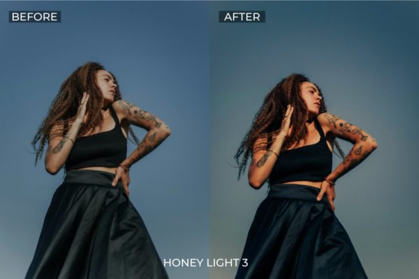Пример обработки фото пресетом Honey Light Lightroom Preses в Lightroom, кадр 1