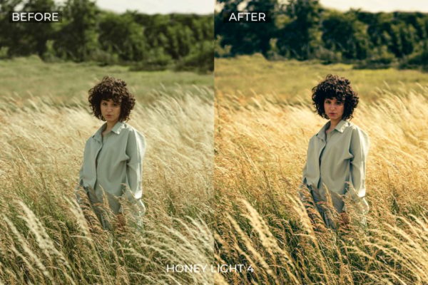 Пример обработки фото пресетом Honey Light Lightroom Preses в Lightroom, кадр 2