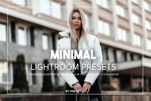 Обложка набора пресетов Minimal для Lightroom