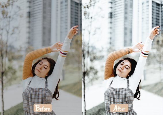 Пример обработки фото пресетом Minimal в Lightroom, кадр 2