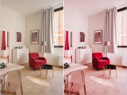 Пример обработки фото пресетом Minimal Room в Lightroom, кадр 4