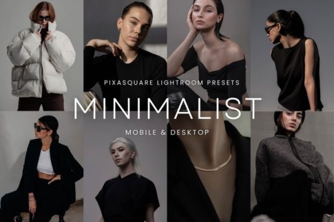 Обложка набора пресетов Minimalist для Lightroom