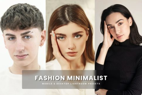 Обложка набора минималистичный фэшн тон пресеты