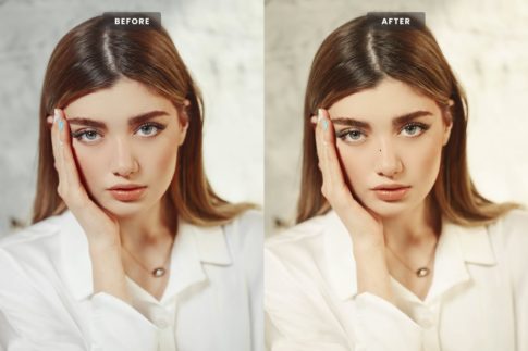 Фотография с цветокоррекцией из набора минималистичный фэшн тон пресеты
