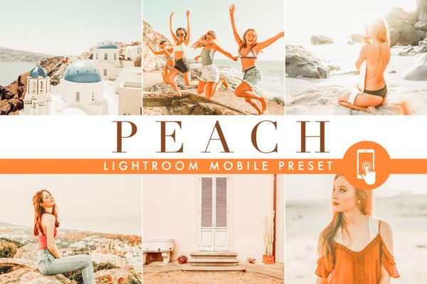Обложка набора пресетов Orange Lightroom Mobile Preset для Lightroom