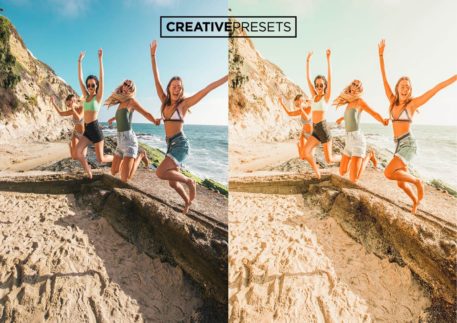 Пример обработки фото пресетом Orange Lightroom Mobile Preset в Lightroom, кадр 4