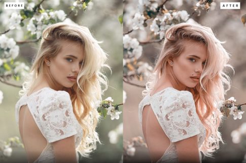 Пример обработки фото пресетом Fashion в Lightroom, кадр 1