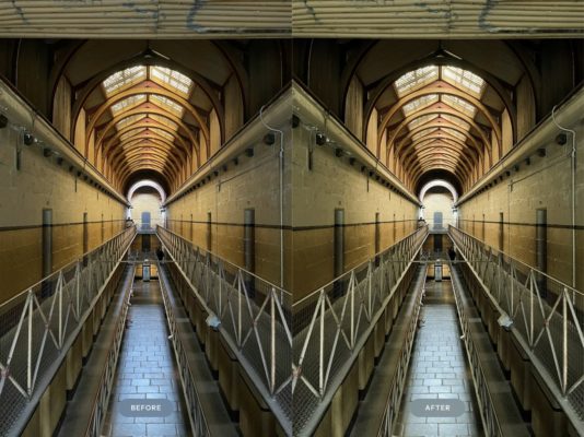 Пример тёмных атмосферных кадров после обработки пресетом из набора мрачные документальные пресеты для интерьеров