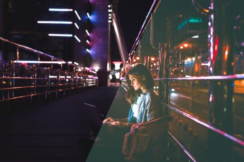 Пример обработки фото пресетом Marmorist Cyberpunk Color TW в Lightroom, кадр 8