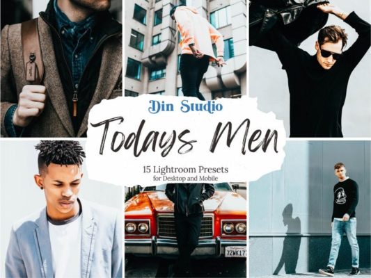 Пример обработки фото пресетом Todays Men в Lightroom, кадр 3