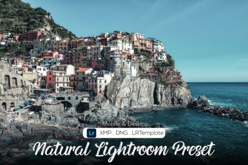 Обложка набора пресетов Natural для Lightroom