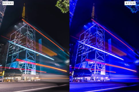 Пример обработки фото пресетом CyberPunk в Lightroom, кадр 5