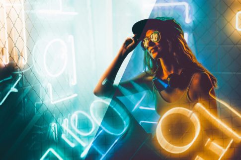 Пример обработки фото пресетом Lustrous Cyberpunk Style TW в Lightroom, кадр 10